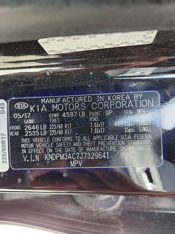 2018 KIA SPORTAGE QL