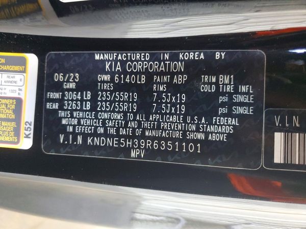 2024 KIA CARNIVAL SX, SX Prestige