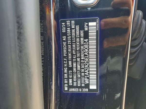 2014 PORSCHE CAYENNE