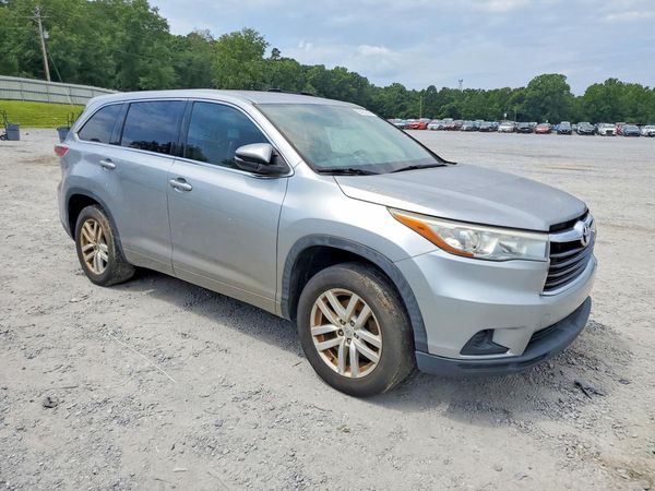 2015 TOYOTA HIGHLANDER Base/Hybrid — Passenger 3/4