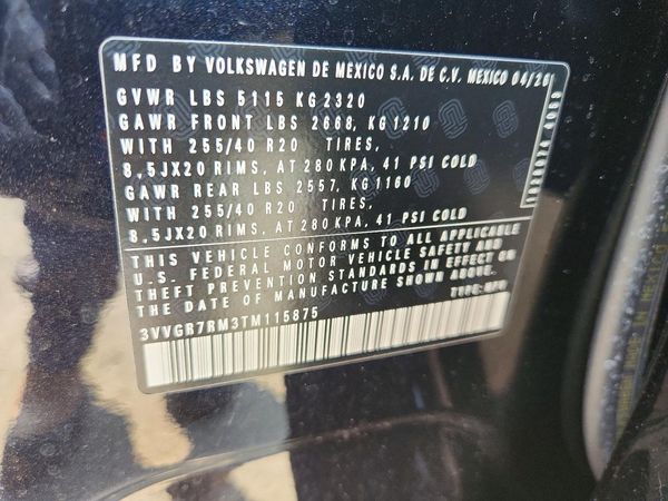 2026 VOLKSWAGEN TIGUAN 4Motion SE R-Line Black — VINS
