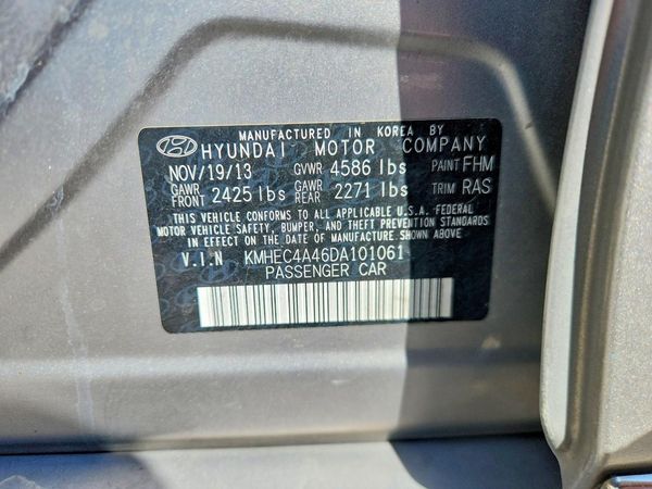 2013 HYUNDAI SONATA Hybrid / Hybrid Limited