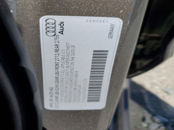 2012 AUDI A6 quattro Premium Plus
