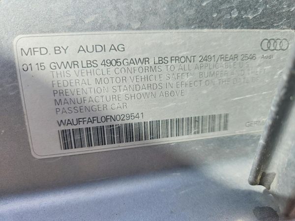 2015 AUDI A4