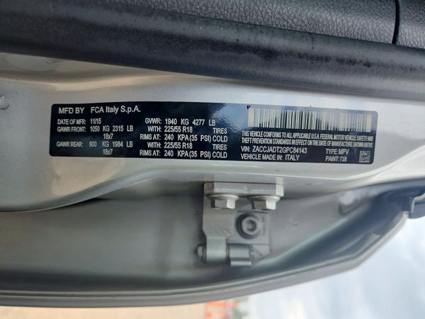 2016 JEEP RENEGADE Limited