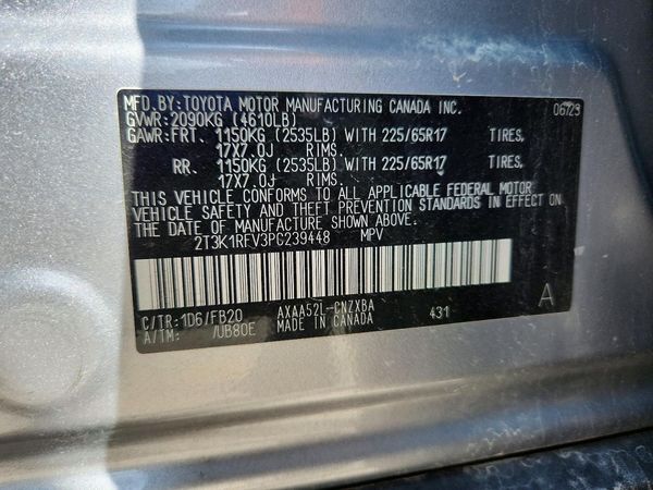 2023 TOYOTA RAV4 LE