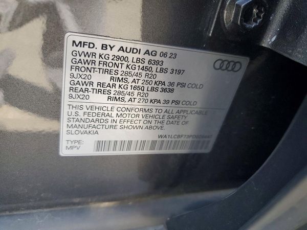 2023 AUDI Q7 quattro Premium Plus