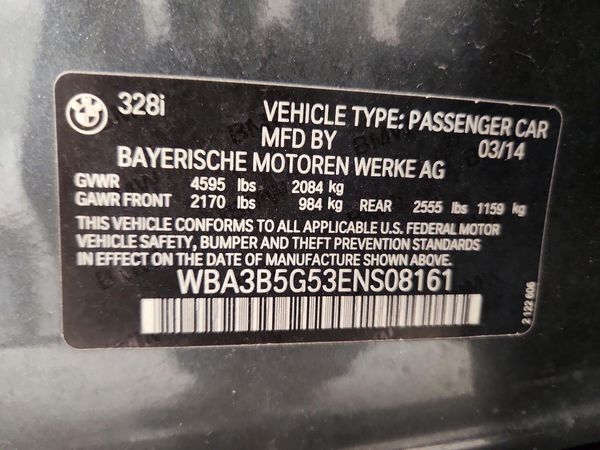 2014 BMW 328