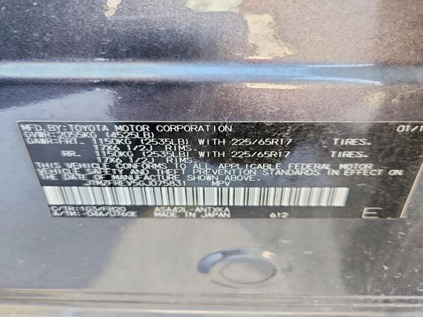 2016 TOYOTA RAV4 LE (X Grade)