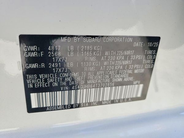 2026 SUBARU CROSSTREK Base