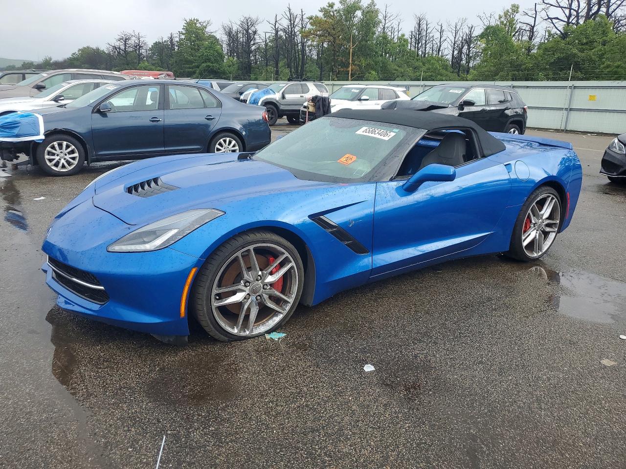 2014 CHEVROLET CORVETTE Z51 3LT — Front 3/4