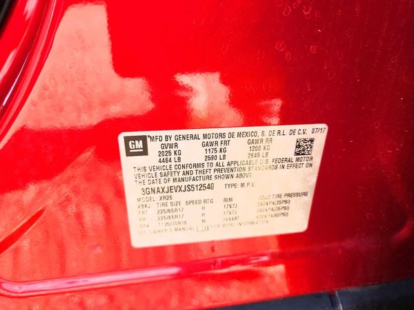 2018 CHEVROLET EQUINOX LT (1LT)