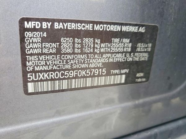 2015 BMW X5 xDrive35i