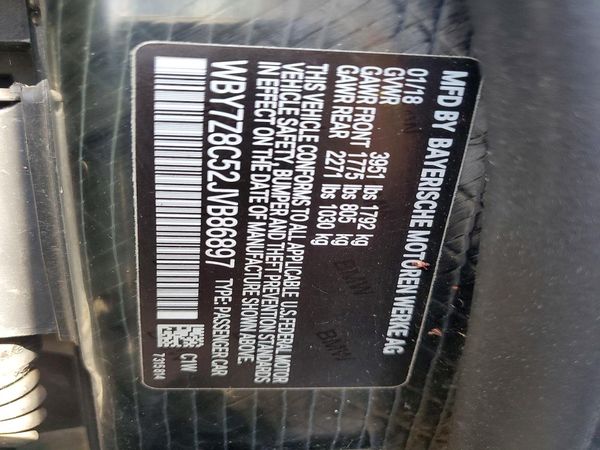 2018 BMW I3 Range Extender S