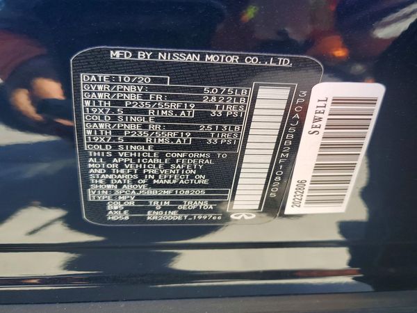 2021 INFINITI QX50 Luxe