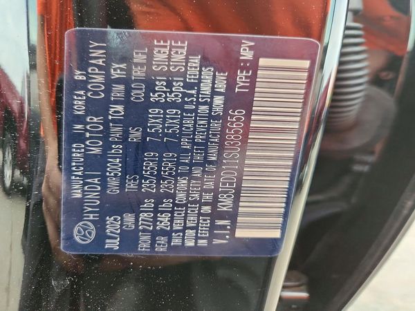 2025 HYUNDAI TUCSON Limited