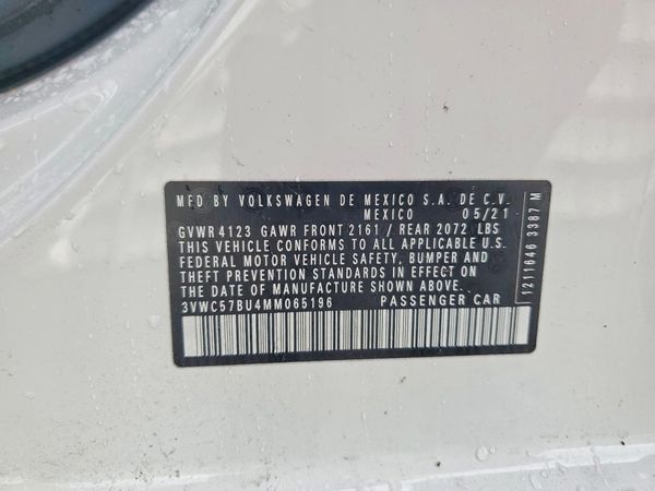 2021 VOLKSWAGEN JETTA S / SE / R-Line
