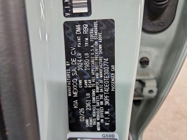 2026 KIA K4 LX, LXS
