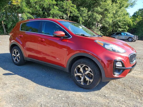 2021 KIA SPORTAGE LX — Passenger 3/4