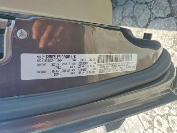 2015 DODGE GRAND CARAVAN SXT