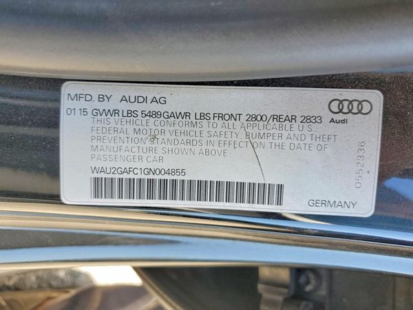 2016 AUDI A7 quattro Prestige