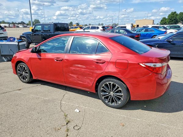 2016 TOYOTA COROLLA