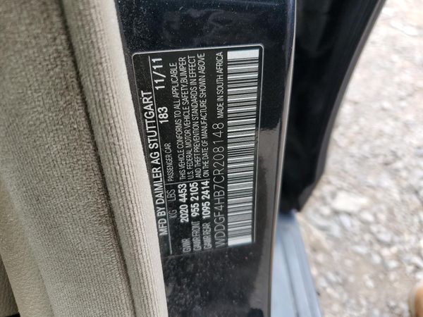 2012 MERCEDES-BENZ C