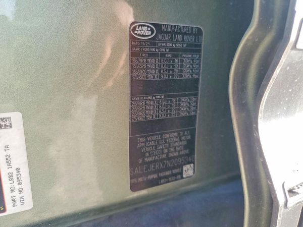 2022 LAND ROVER DEFENDER 110 S