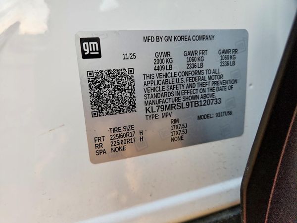 2026 CHEVROLET TRAILBLAZER