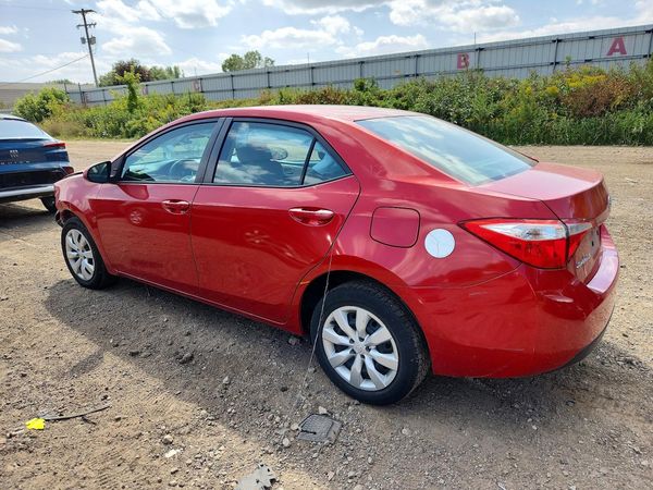 2016 TOYOTA COROLLA L/LE
