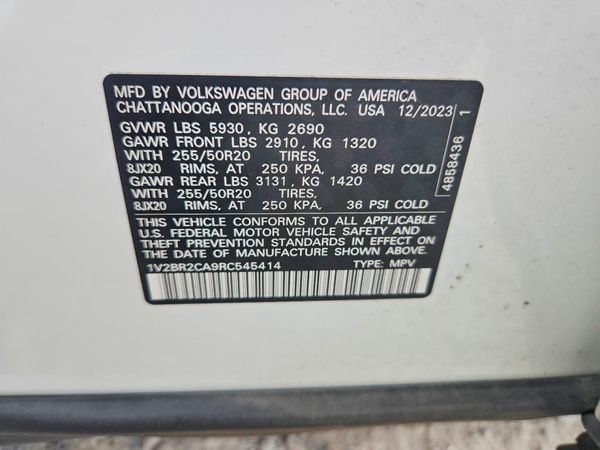 2024 VOLKSWAGEN ATLAS