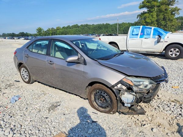 2016 TOYOTA COROLLA L/LE — Passenger 3/4