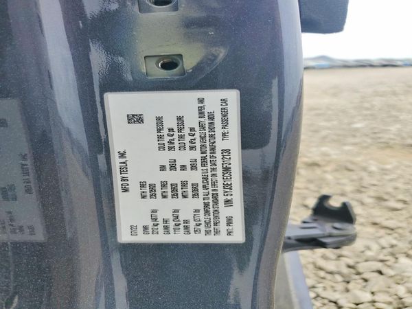 2022 TESLA MODEL 3