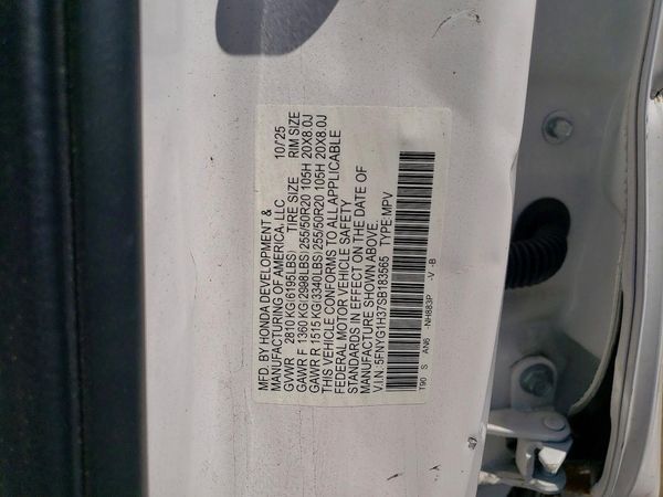 2025 HONDA PILOT SPORT