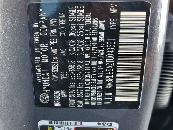 2026 HYUNDAI PALISADE Blue SEL FWD, SEL AWD