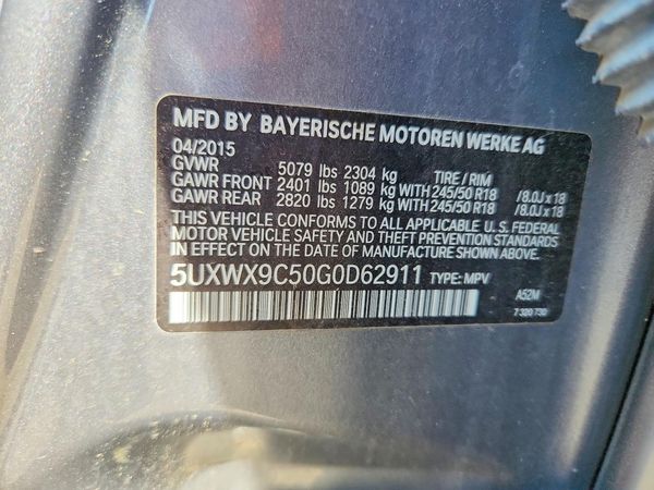 2016 BMW X3 xDrive28i