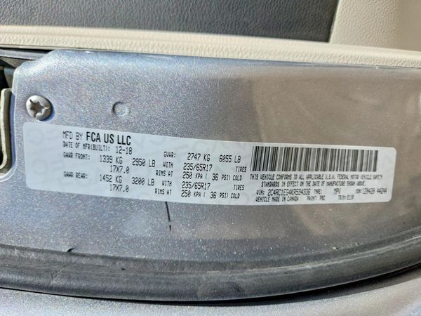 2019 CHRYSLER PACIFICA Touring L Plus