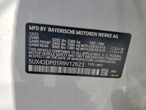 2024 BMW X3 sDrive30i