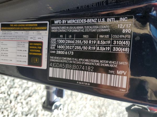 2018 MERCEDES-BENZ GLE GLE350