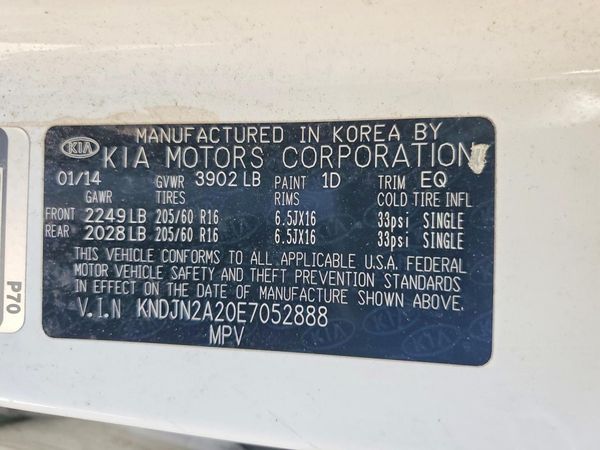 2014 KIA SOUL GL(BASE)