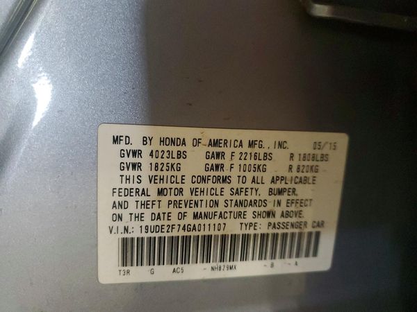 2016 ACURA ILX Premium/Tech