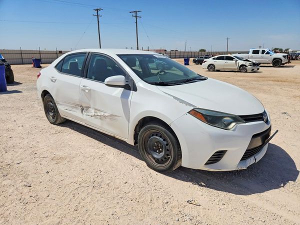 2016 TOYOTA COROLLA L/LE