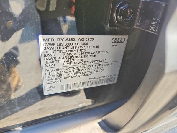 2021 AUDI Q7