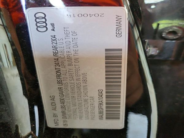2019 AUDI A3 quattro Premium