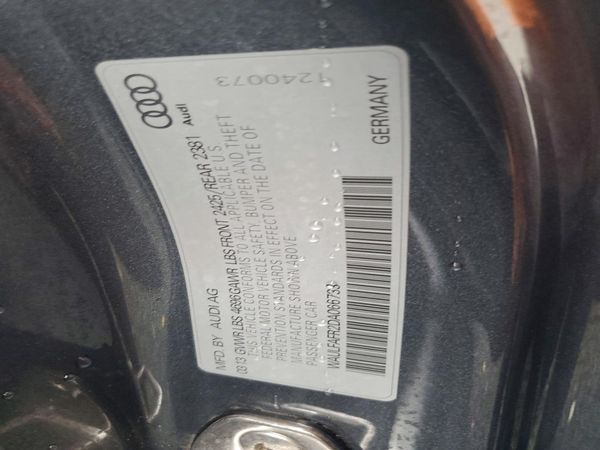2013 AUDI A5 quattro Premium Plus