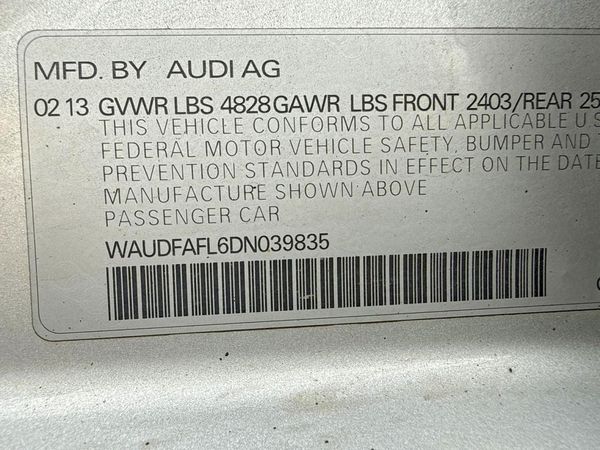 2013 AUDI A4 quattro Premium