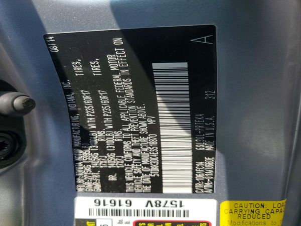 2014 TOYOTA SIENNA