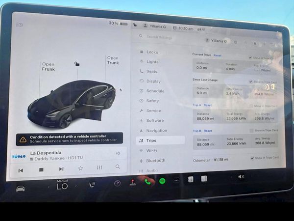 2020 TESLA MODEL 3 — ODOM