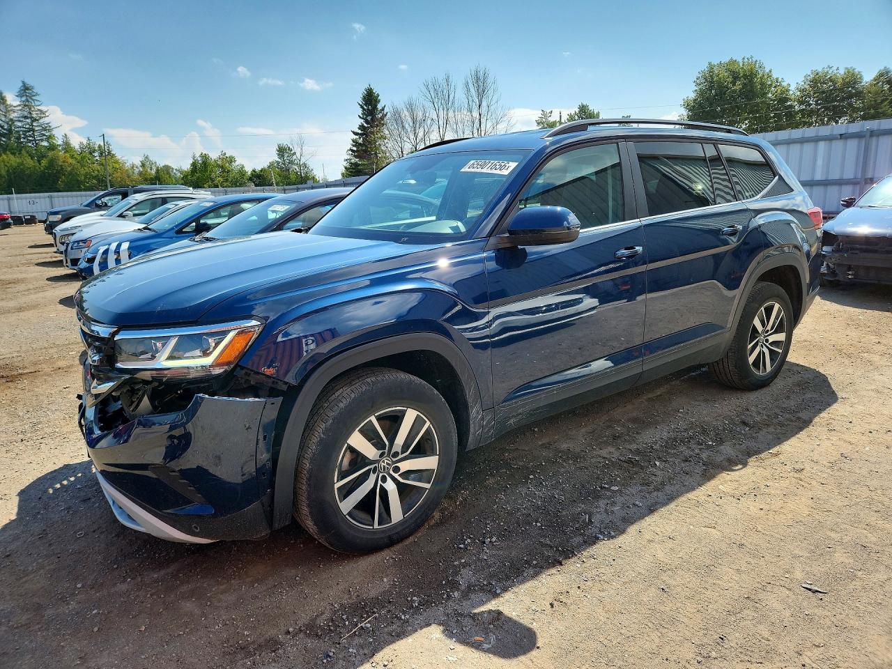 2021 VOLKSWAGEN ATLAS — Front 3/4