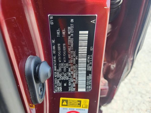 2016 TOYOTA HIGHLANDER